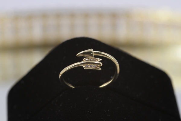 Forever Love's Arrow Ring