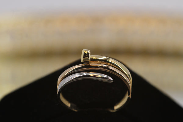 Gilded Mirage Ring