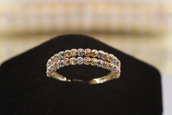 Golden Serenity Ring