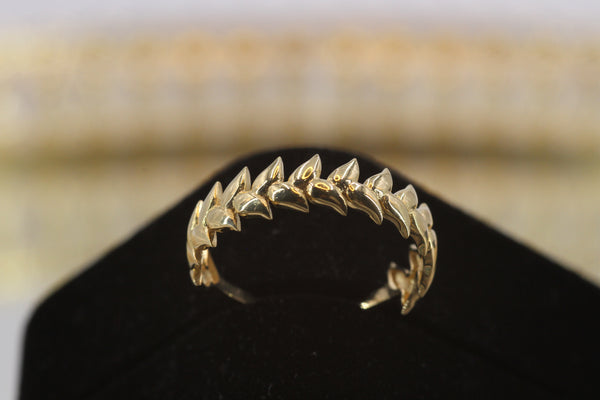Goldleaf Elegance Ring