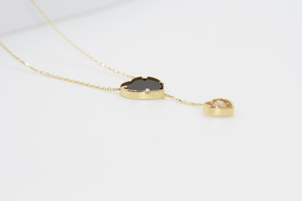 Midnight Heart Necklace