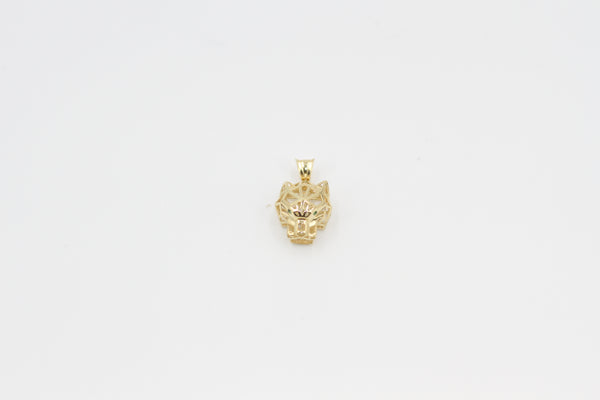 Golden Tiger Majesty Pendant Necklace