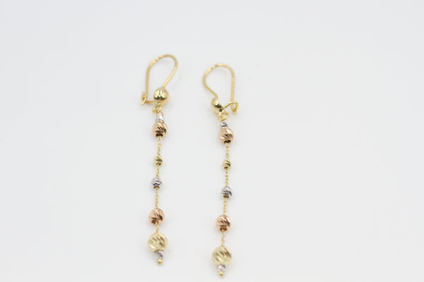 Luxe Bead Drop Earrings