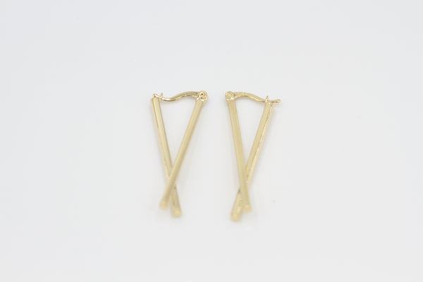 Luxe Cross Earrings