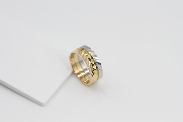 Luxe Dual-Tone Ring
