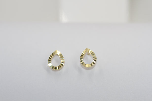 Golden Tear Earrings
