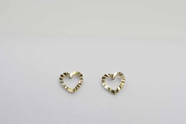 Regal Heart Earrings